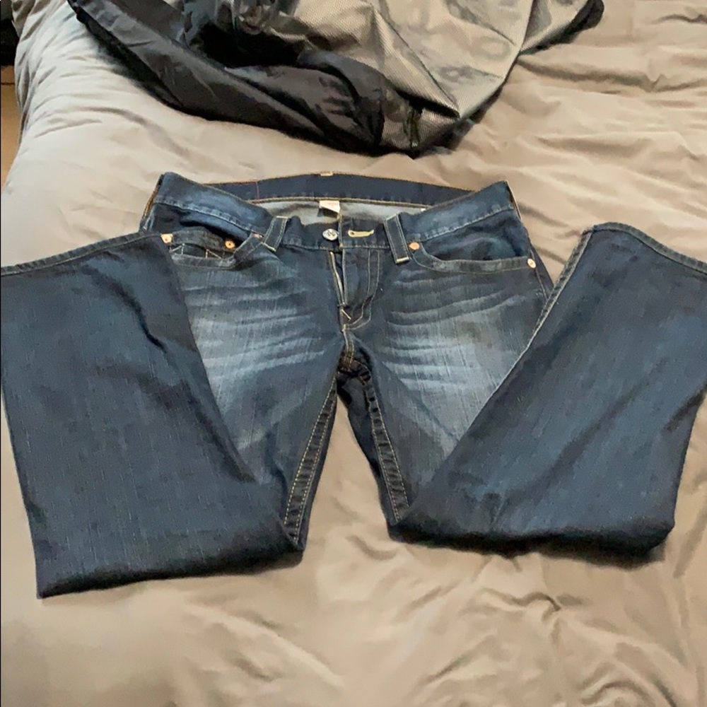 NWOT true religion slim dark wash